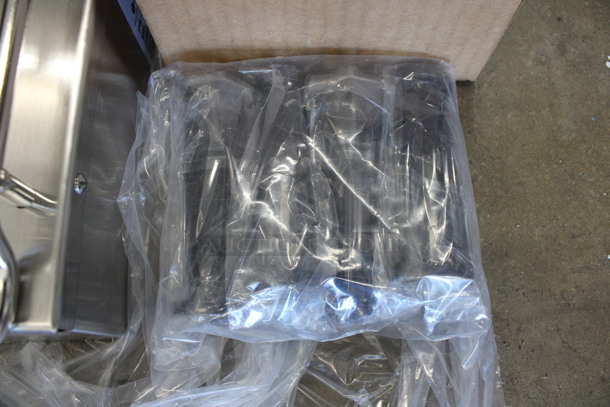 BRAND NEW IN BOX! Bunn Model 1SH STAND Stainless Steel Commercial Countertop Server Stand. Comes w/ Legs. 10x14x9. Legs 4" - Image 5 of 6