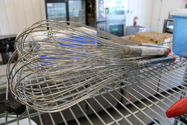 5 Various Metal Whisks. Includes 18". 5 Times Your Bid! - Image 3 of 3