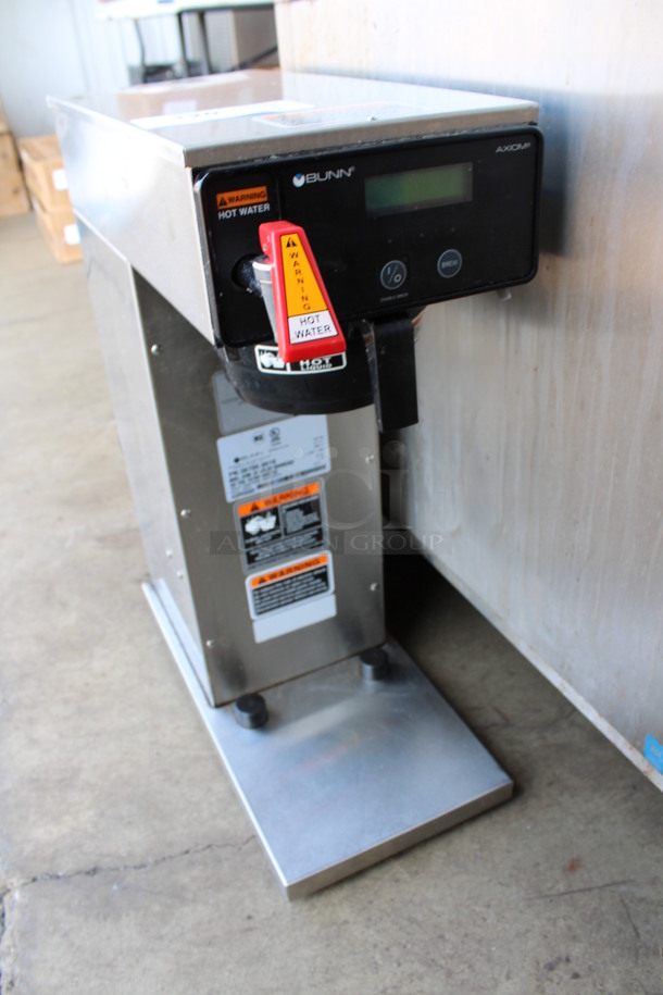 2019 Bunn Model AXIOM-DV-APS Stainless Steel Commercial Countertop Coffee Machine w/ Poly Brew Basket. 120 Volts, 1 Phase. 8x21x24 - Image 2 of 4