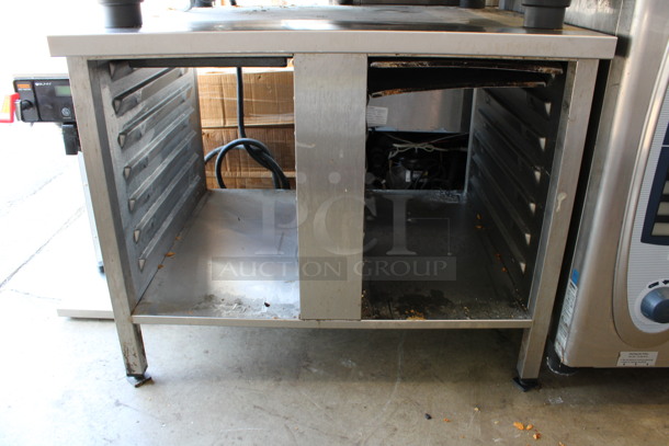 Rational Stainless Steel Commercial Electric Powered SelfCooking Center Combitherm Convection Oven on Stainless Steel Stand. 208 Volts, 3 Phase. 33x33x58 - Image 4 of 7