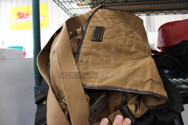 ALL ONE MONEY! Lot of 6 Various Items Including Purple Roller Bag, Black/Orange Backpack and 4 Various Purses!  - Image 3 of 7