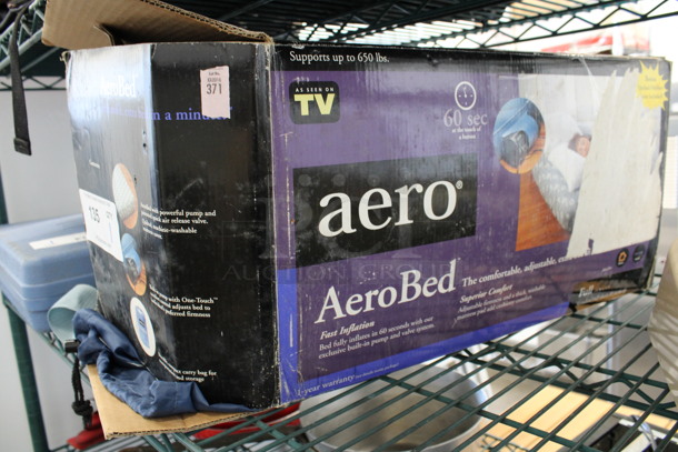 IN ORIGINAL BOX! Aero AeroBed Inflatable Full Size Mattress - Image 1 of 3