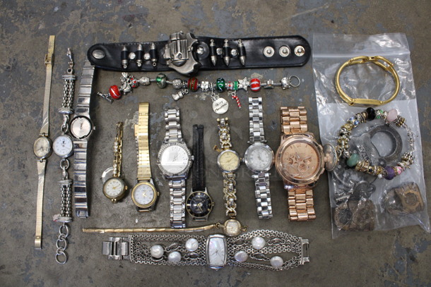 ALL ONE MONEY! Lot of Various Items Including Watches!