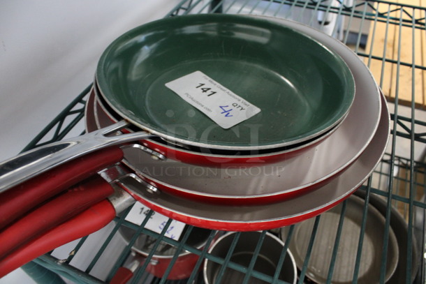 4 Various Metal Skillets. Includes 19x12x2. 4 Times Your Bid! - Image 2 of 3