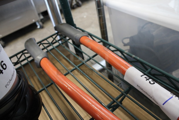 Orange and Black Metal Bolt Cutter. 25" - Image 3 of 3