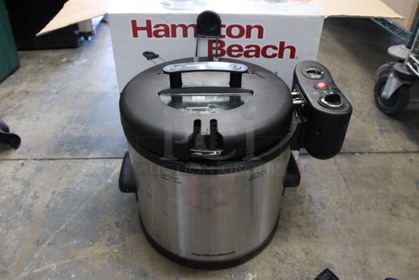 IN ORIGINAL BOX! Hamilton Beach Countertop Meal Maker Multicooker. 12x16x15