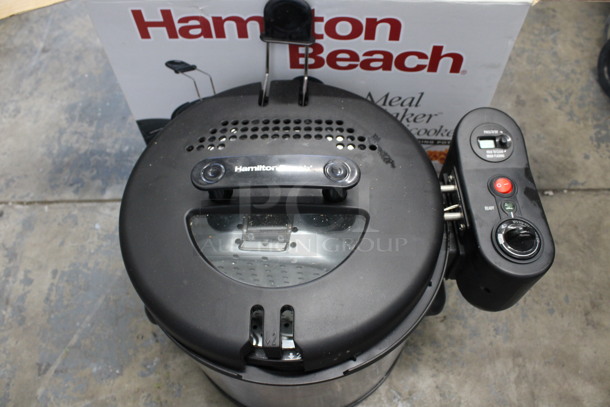 IN ORIGINAL BOX! Hamilton Beach Countertop Meal Maker Multicooker. 12x16x15 - Image 2 of 9