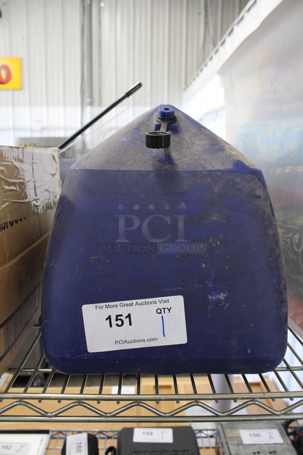Blue Poly Gas Can. 11x15x12 - Image 2 of 3