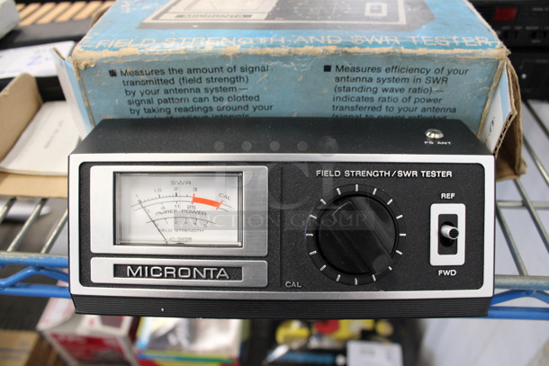 BRAND NEW IN BOX! Micronta Field Strength SWR Tester. 7x3x2.5