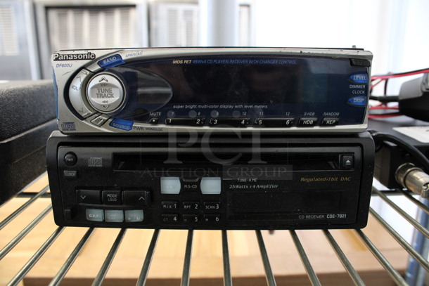 2 Radio Units for Car; Panasonic DF600U and CDE-7821. 7.5x6.5x2.5, 7x7x2. 2 Times Your Bid! - Image 2 of 5