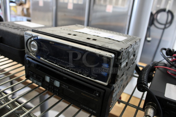 2 Radio Units for Car; Panasonic DF600U and CDE-7821. 7.5x6.5x2.5, 7x7x2. 2 Times Your Bid! - Image 4 of 5