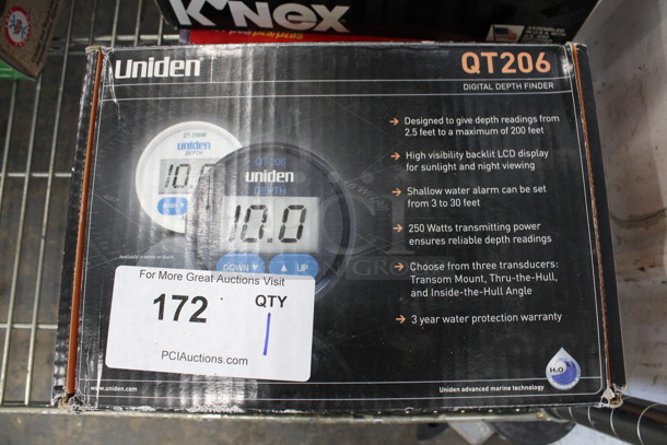 IN ORIGINAL BOX! Uniden Digital Depth Finder. 