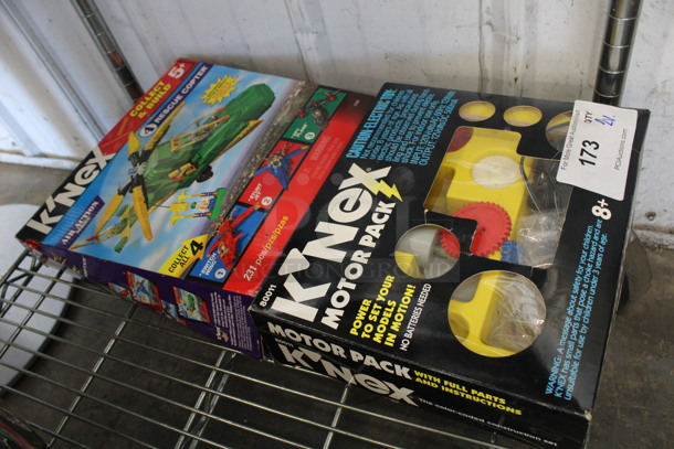 2 BRAND NEW! Kinex Toys; Motor Pack and Rescue Copter. 2 Times Your Bid! - Image 4 of 4