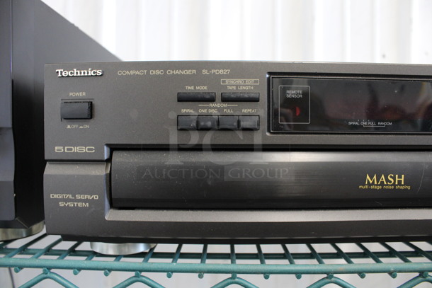 Technics Model SL-PD827 Compact Disc Changer. 17x14x5 - Image 3 of 4