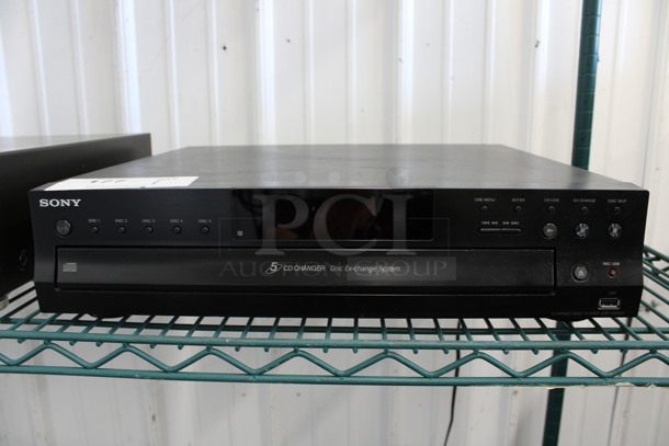 Sony CDP-CE500 Compact Disc Player. 17x15x4 - Image 1 of 5