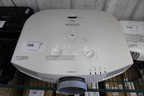 Epson Model H349A LCD Projector. 100-240 Volts, 1 Phase. 18.5x16.5x5.5 - Image 3 of 4