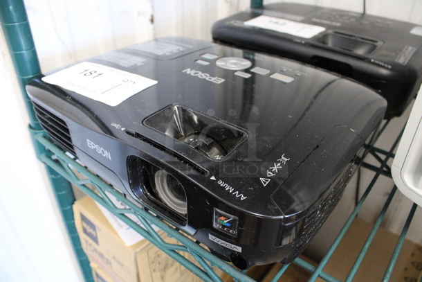 Epson Model H310A LCD Projector. 100-240 Volts, 1 Phase. 12x9x3 - Image 2 of 5