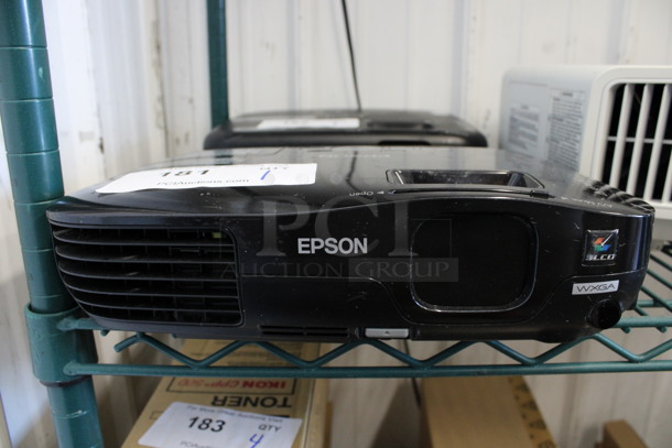 Epson Model H310A LCD Projector. 100-240 Volts, 1 Phase. 12x9x3 - Image 5 of 5