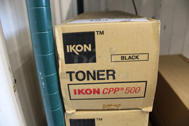 4 BRAND NEW Boxes of Ikon CPP500 Black Toner. 4 Times Your Bid! - Image 3 of 3