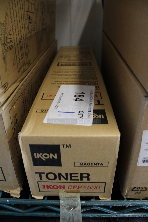 BRAND NEW Box of Ikon CPP500 Magenta Toner.