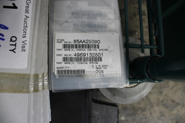 ALL ONE MONEY! Lot of 4 65AA25071 Charge Control Plate and 6 65AA25090 Charge Control Spring! - Image 3 of 3