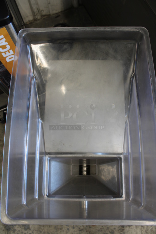 Olde Tyme Model PN1 Stainless Steel Commercial Countertop Single Hopper Peanut Butter Mill Nut Grinder. 115 Volts, 1 Phase. 11x21x21. Tested and Working! - Image 4 of 6