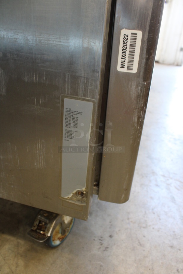 2 Rational Stainless Steel Commercial Combitherm Self Cooking Center Convection Ovens on Commercial Casters. Top Model: SCC WE 62. Bottom Model: SCC WE 102. 480 Volts, 3 Phase. 42x40x73. 2 Times Your Bid! - Image 6 of 9