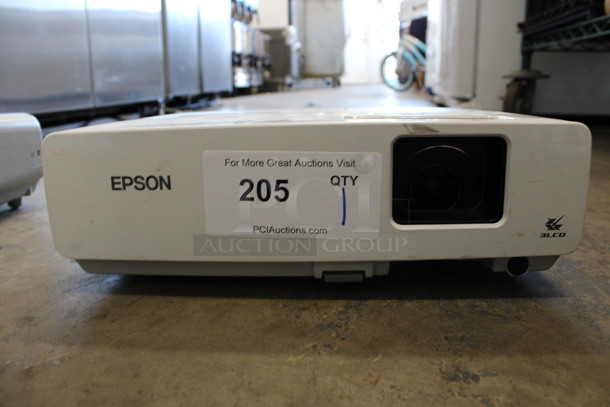 Epson Model EMP-822H LCD Projector. 100-240 Volts, 1 Phase. 13x9.5x4 - Image 2 of 5