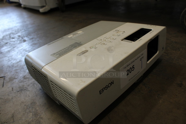 Epson Model EMP-822H LCD Projector. 100-240 Volts, 1 Phase. 13x9.5x4 - Image 3 of 5