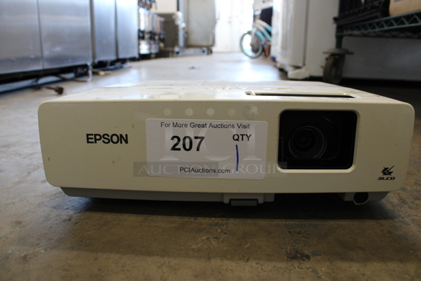 Epson Model H371A LCD Projector. 100-240 Volts, 1 Phase. 13x9.5x4 - Image 2 of 5