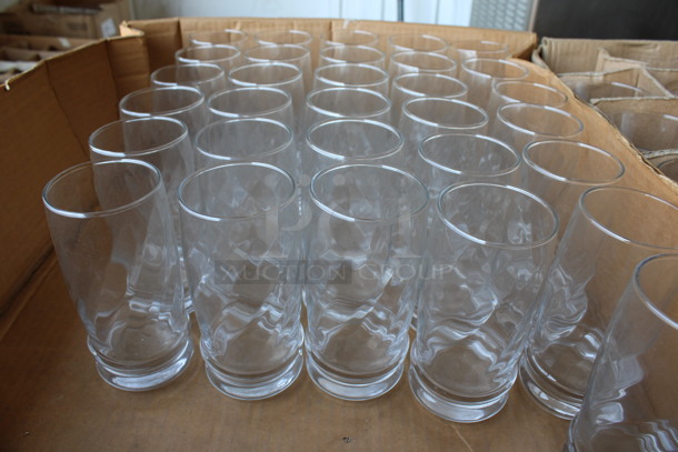 31 Beverage Glasses. 3x3x6. 31 Times Your Bid!