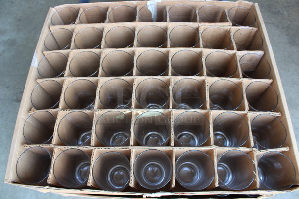 42 Beverage Glasses. 3.5x3.5x6. 42 Times Your Bid! - Image 3 of 3