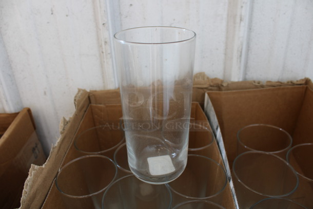 14 Beverage Glasses. 3x3x6.5. 14 Times Your Bid!