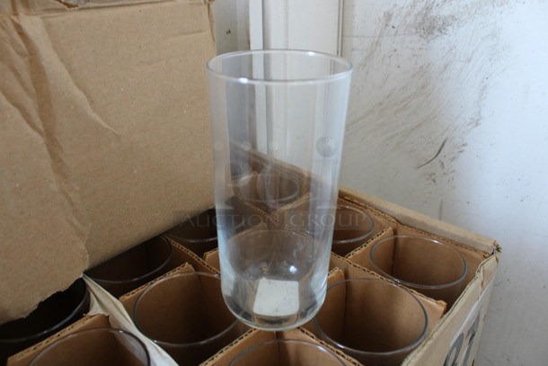 48 Beverage Glasses. 3x3x6.5. 48 Times Your Bid!