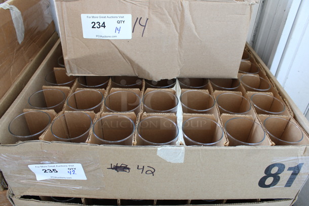 48 Beverage Glasses. 3x3x6.5. 48 Times Your Bid! - Image 3 of 3