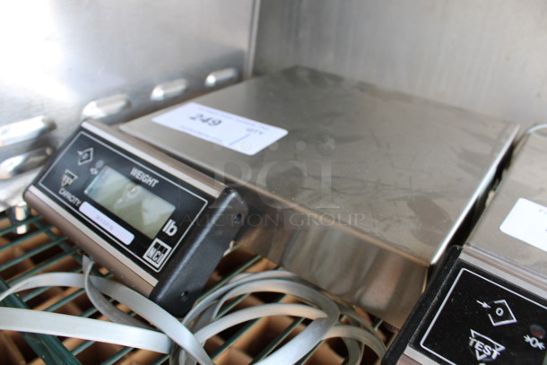 NCI Stainless Steel Countertop Food Portioning Scale. 10x14x3 - Image 2 of 5