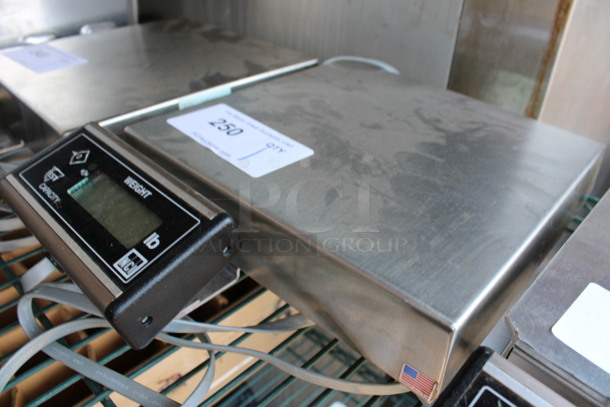 NCI Stainless Steel Countertop Food Portioning Scale. 10x14x3 - Image 2 of 4