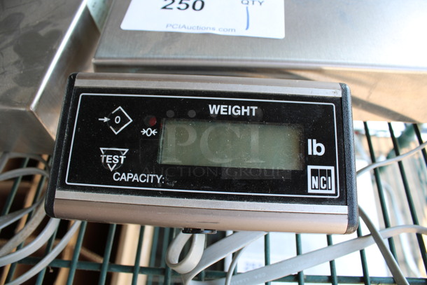 NCI Stainless Steel Countertop Food Portioning Scale. 10x14x3 - Image 3 of 4