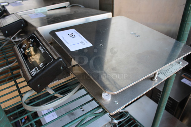 NCI Stainless Steel Countertop Food Portioning Scale. 10x14x3 - Image 2 of 3