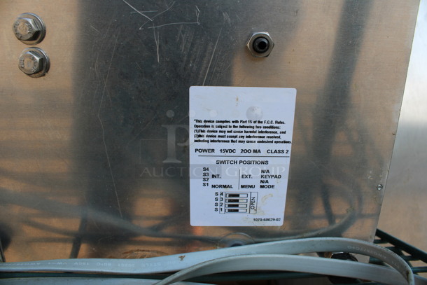 NCI Stainless Steel Countertop Food Portioning Scale. 10x14x3 - Image 3 of 3