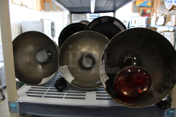 9 Halo Model L Series Metal Lights. 9.5x9.5x47. 9 Times Your Bid! - Image 5 of 6