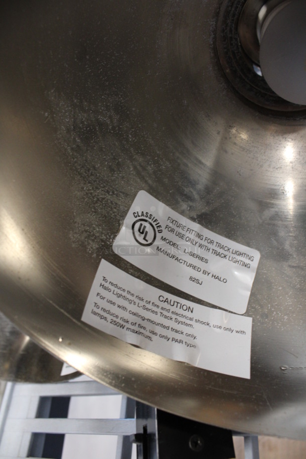 9 Halo Model L Series Metal Lights. 9.5x9.5x47. 9 Times Your Bid! - Image 6 of 6