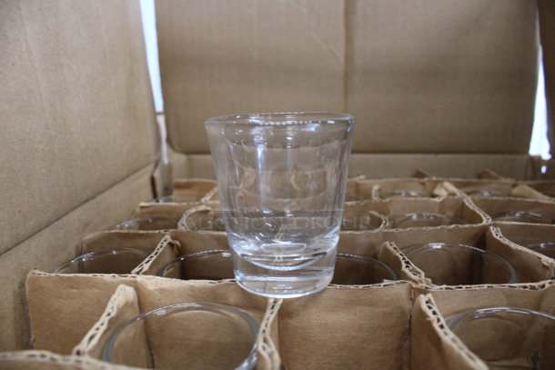 65 Shot Glasses. 2x2x2.25. 65 Times Your Bid!