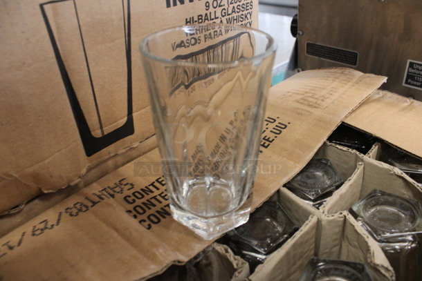 31 BRAND NEW IN BOX! Libbey 15485 Inverness 9 oz Hi-Ball Glasses. 3x3x5. 31 Times Your Bid! - Image 2 of 3