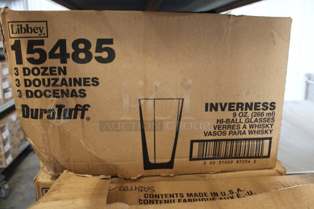 31 BRAND NEW IN BOX! Libbey 15485 Inverness 9 oz Hi-Ball Glasses. 3x3x5. 31 Times Your Bid! - Image 3 of 3