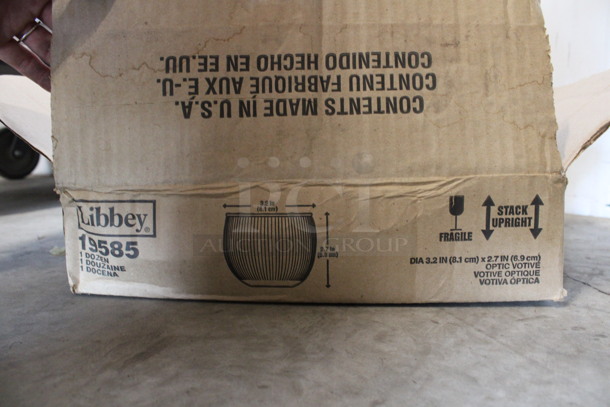 22 BRAND NEW IN BOX! Libbey 19585 Optic Votives. 3x3x2.5. 22 Times Your Bid! - Image 3 of 3