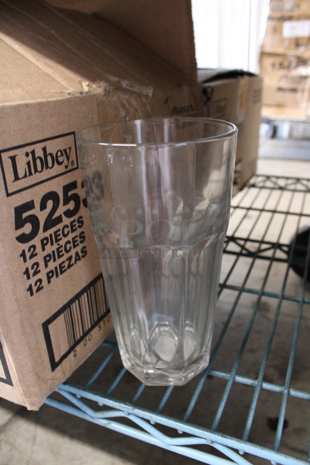24 BRAND NEW IN BOX! Libbey 5253 22 oz Cascade Iced Tea Beverage Glasses. 4x4x7. 24 Times Your Bid! - Image 2 of 3