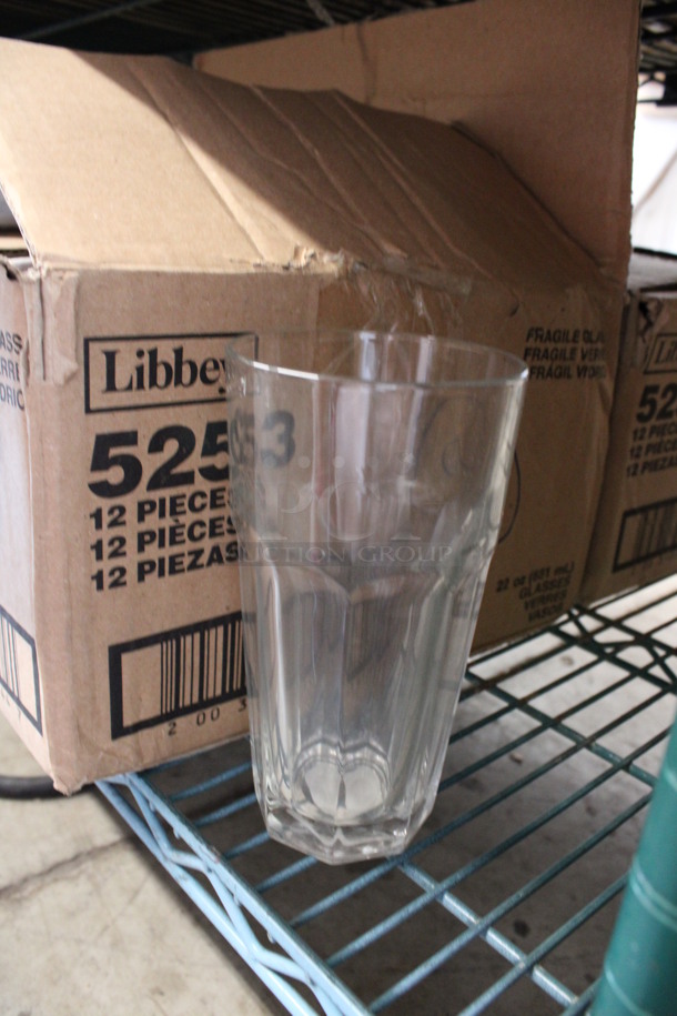 24 BRAND NEW IN BOX! Libbey 5253 22 oz Cascade Iced Tea Beverage Glasses. 4x4x7. 24 Times Your Bid! - Image 3 of 3