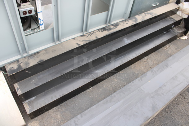 2 Black 3 Tier Bottle Displays. 69x12x12. 2 Times Your Bid! - Image 1 of 3