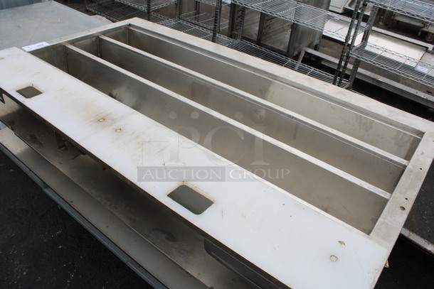 2014 Duke Model SUB-CP-TC60 M Stainless Steel Commercial Cold Pan Make Line. 120 Volts, 1 Phase. 60x34x36.5 - Image 3 of 5